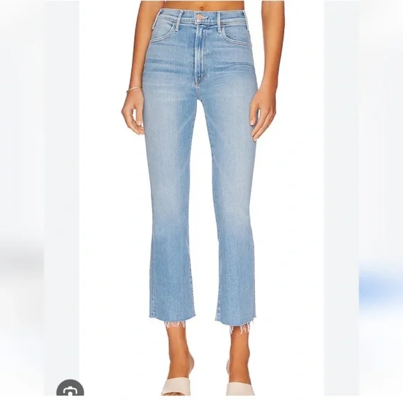 MOTHER jeans The Hustler Ankle Fray in Crossroads size 29 - Picture 7 of 7